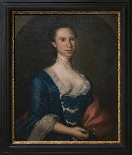 blue dress – Colonial Virginia Portraits