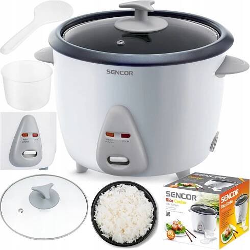Hrnec na vaření rýže Rýžovar 1,5 l 500 W Profesionální celý set