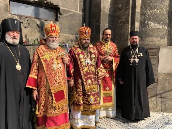 Modlitební a pietní vzpomínka na sv. Gorazda II. v Praze | Olomoucko-brněnská eparchie