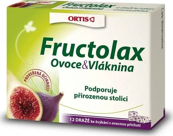 Ortis Fructolax 12 tbl. od 129 Kč