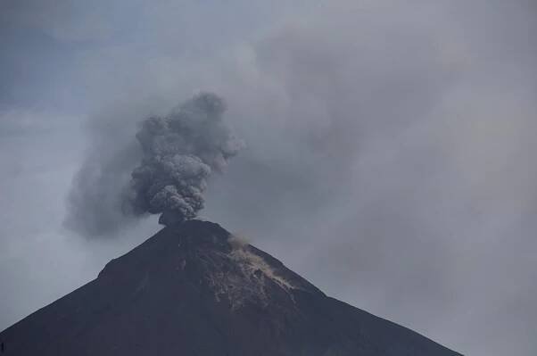 Jako v Pompejích: Erupce v Guatemale pohřbila město pod nánosem prachu