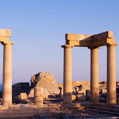Rhodos: Lindos Akropolis Vstupenka a volitelný audioprůvodce | GetYourGuide
