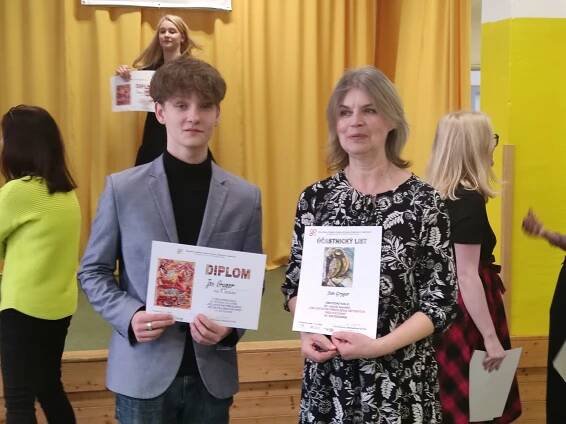 Obvodní kolo recitační soutěže – Základní škola J. Valčíka 4411 s rozšířenou výukou hudební výchovy