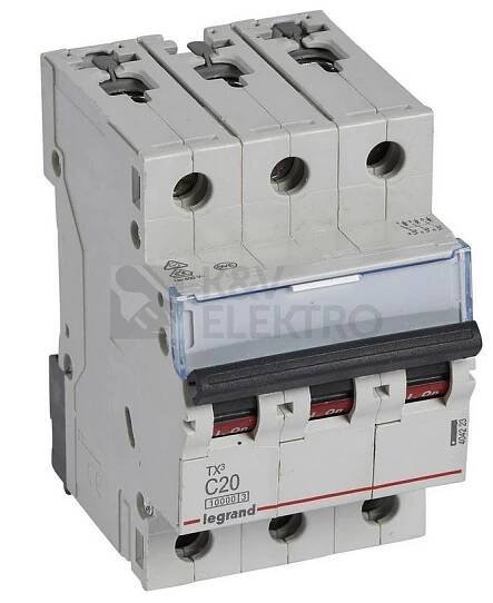 Legrand 404223 Legrand 404223 elektrický jistič 20 A 400 V/AC