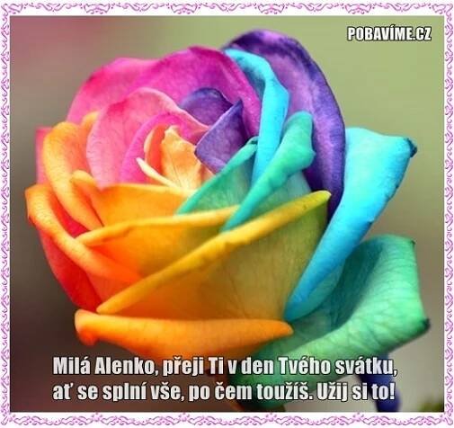 Přání k svátku pro Alenu | Pobavime.cz