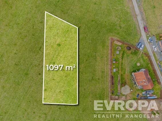 Prodej stavebního pozemku 1097 m2, Hradec u Ledče nad Sázavou, obrázek č. 1