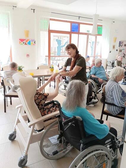 Červencová oslava narozenin v ALZHEIMER HOME Sychrov | Alzheimer Home