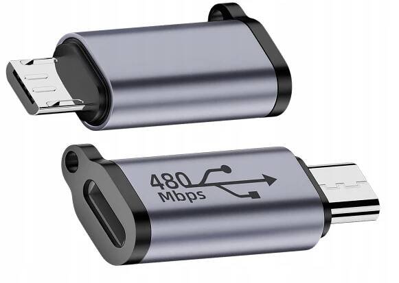 ADAPTÉR Z LIGHTNING KABELU APPLE IPHONE NA MICRO USB 18W 480Mb