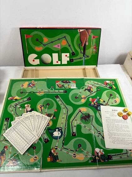 TOFA SEMILY - GOLF - stará retro hra - hračka - Starožitnosti
