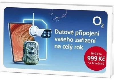 O2 Roční datové připojení 50 GB od 999 Kč - Heureka.cz