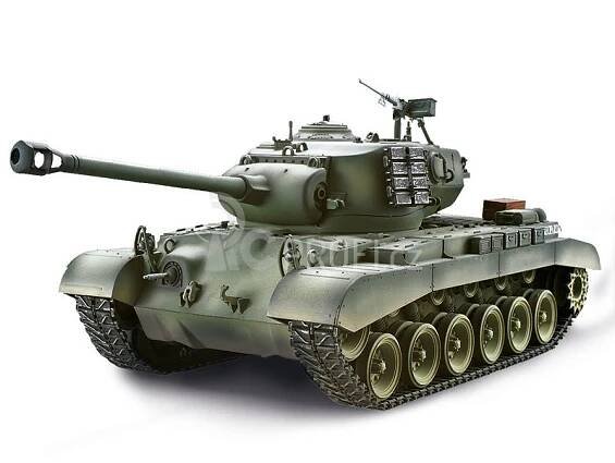 RC tank M26 Pershing Snow Leopard 1:16