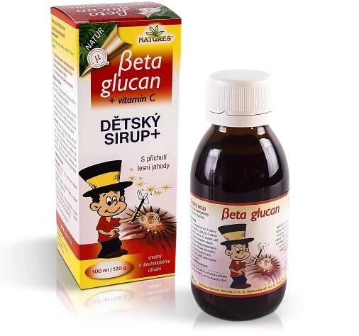 Beta glucan Dětský sirup+ 100 ml/120 g