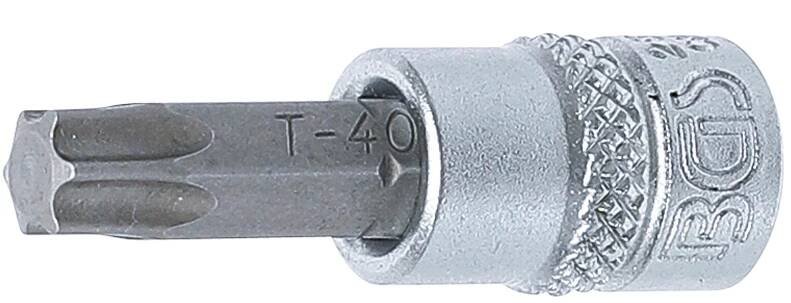 BGS 2596, Nástrčná hlavice | 6,3 mm (1/4") | T-profil (pro Torx) T40