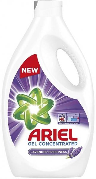 ARIEL Lavender 2,64 L (48 praní) – Prací gel