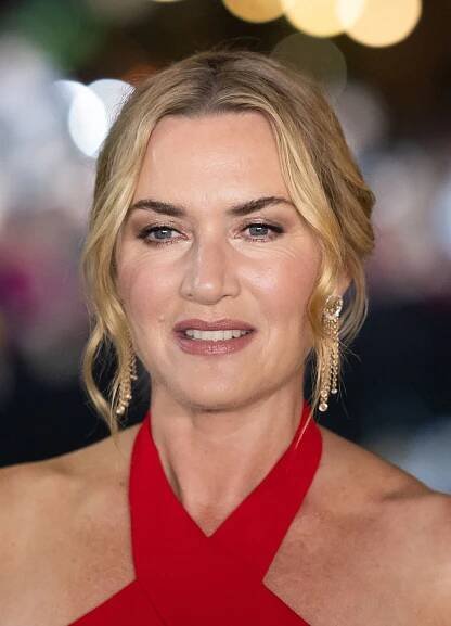 Kate Winslet attends the "Lee" green carpet during the 20th Zurich Film Festival at Corso on October 07, 2024 in Zurich, Switzerland