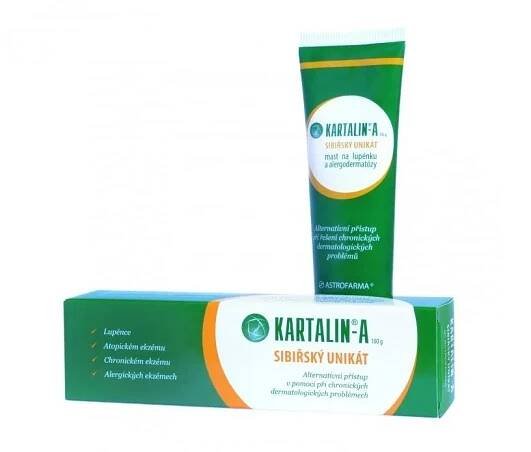 Kartalin-A mast na lupénku a alergodermatózy 100 g