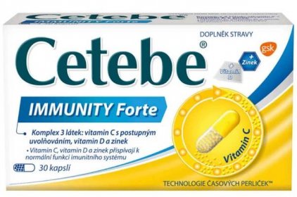 CETEBE IMMUNITY Forte 30 kapslí