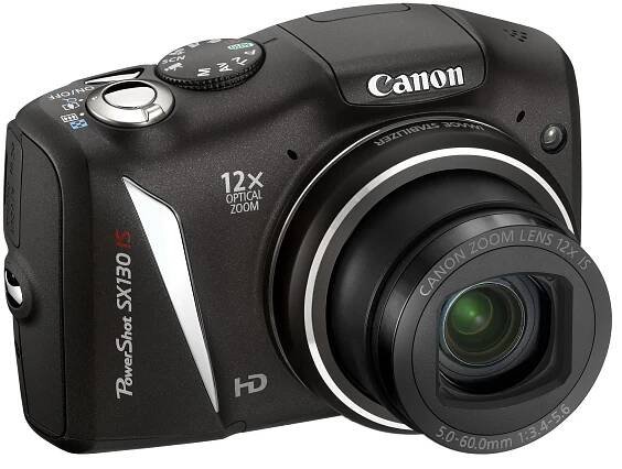 Canon PowerShot SX130 IS černý