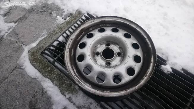 Prodám plechové disky 14 4x100 VW SEAT ŠKODA