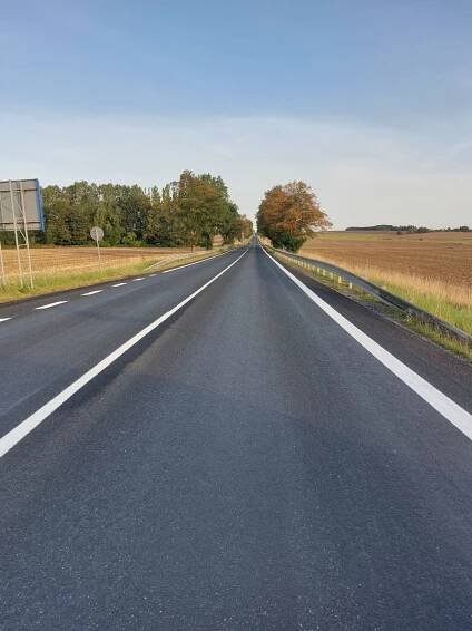 Opraveno. Řidiči už ode dneška projedou úsekem na silnici I/38