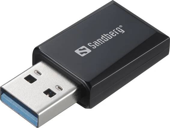 Wi-Fi adaptér Sandberg Mini Wifi Dongle 1300 Mbit/s (134-41) černý