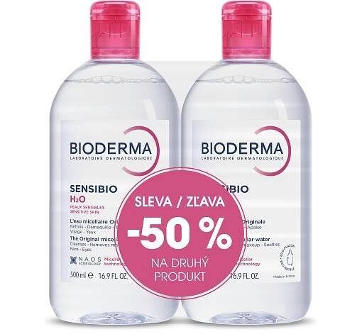 BIODERMA Sensibio H2O 500ml 1+1 Festival