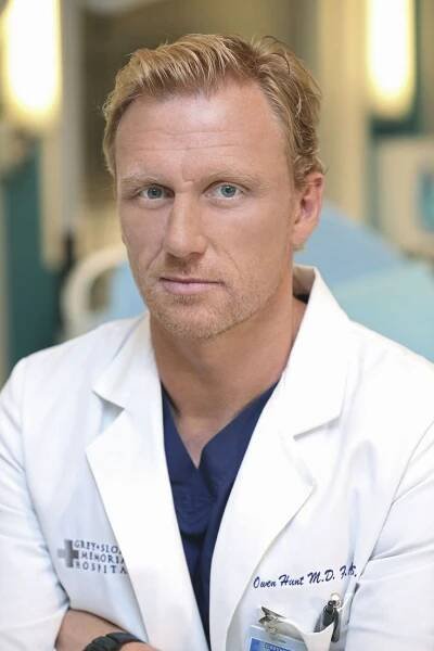 Kevin McKidd as Dr Owen Hunt in Grey's Anatomy | Atores de grey's anatomy, Personagens de grey's anatomy, Grey's anatomy