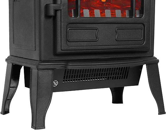 El Fuego Elektrický krb Como černý 1000/2000 W, 39 x 56,5 x 24 cm nakoupit u OBI