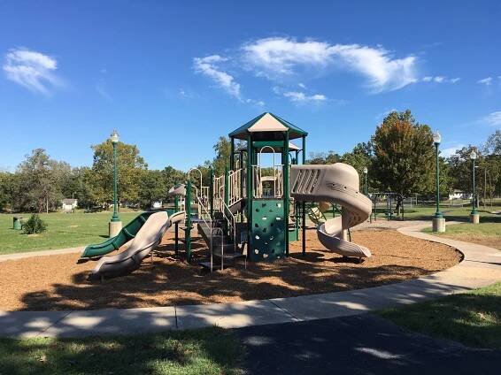 Playground area at Humphrey Park