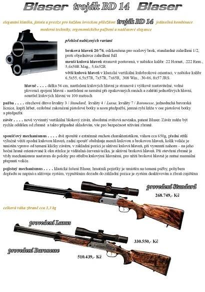 Blaser BD 14 - KOZAP.CZ