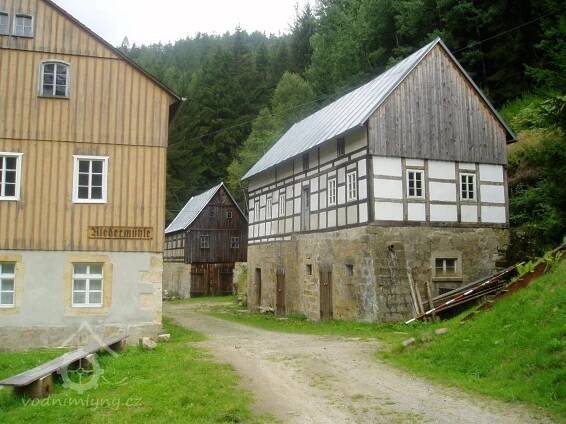 Niedermühle - Saský mlýn | Vodnimlyny.cz