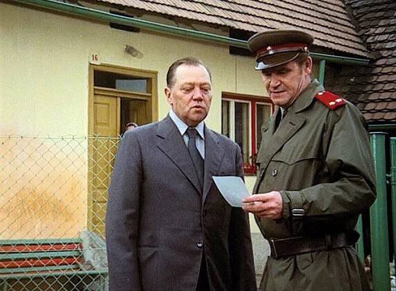Diagnóza smrti - Z filmu - Rudolf Hrušínský, Vilém Besser