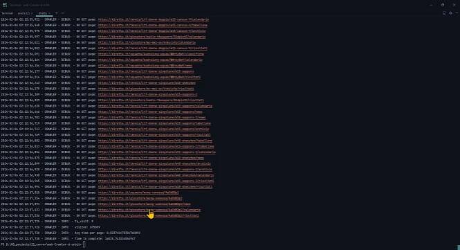 GitHub - kito129/web-Crawler-d-orbit: Qualification for D-Orbit. Developing a simple web crawler in python