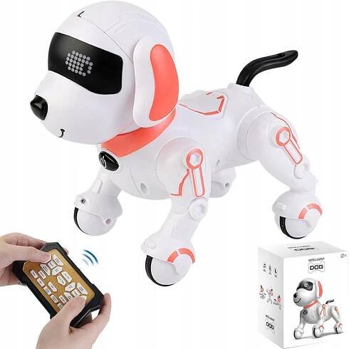 INTERAKTIVNÍ PEJSEK ROBOT RC DÁLKOVÉ OVLÁDÁNÍ ROBOTDOG DÁLKOVĚ OVLÁDANÝ TANČÍ - Allegro