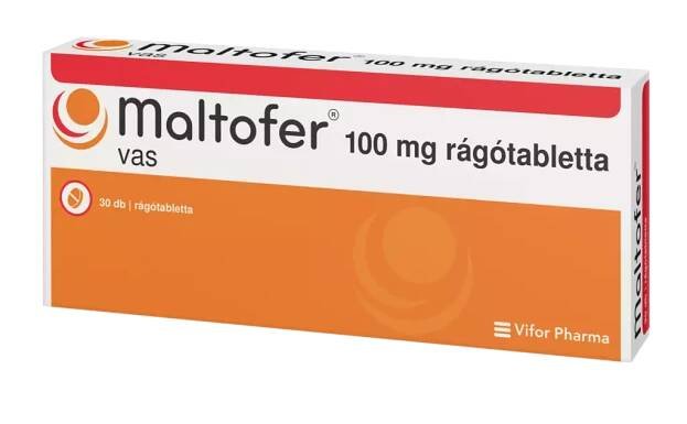 Maltofer 100mg rágótabletta