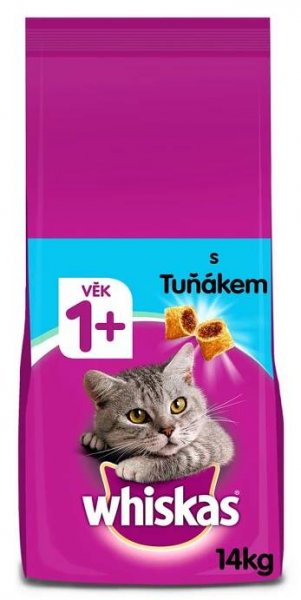 Whiskas Adult tuňák 14 kg
