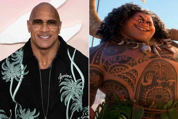 Dwayne Johnson confirms he wore a bodysuit in live-action Moana after set photos emerge: 'S---, we got caught'