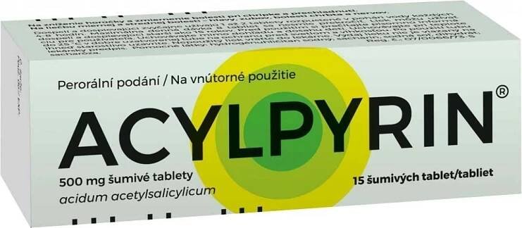 Acylpyrin Effervescens 500 mg 15 tbl.