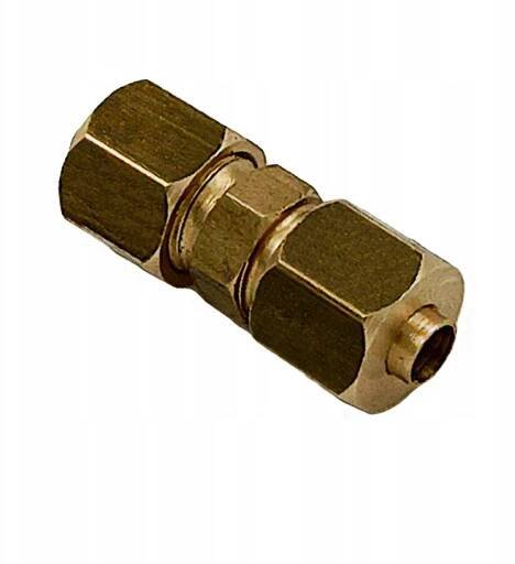 Mosazná spojka trubek 3.35 mm, bez zauzlování - Citroen - Hydroactive, ŁPS-44