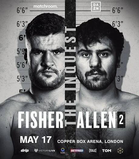 Johnny Fisher vs. Dave Allen Rematch Set for May 17 at Copper Box