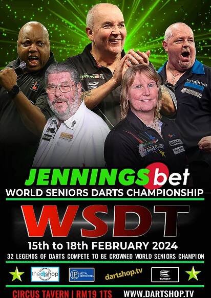 World Seniors Darts Championship 2024 - DARTS CALENDAR