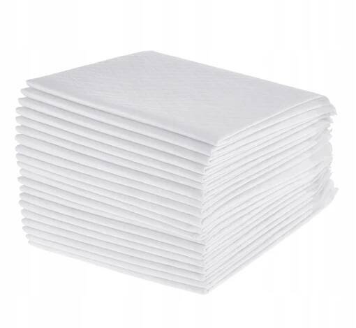 ABSORPČNÍ PODLOŽKY PRO PŘEBALOVÁNÍ 60x60 cm 30 ks Stav balení originální