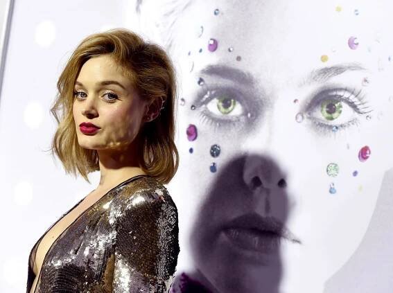 Bella Heathcote at an event for The Neon Demon (2016)