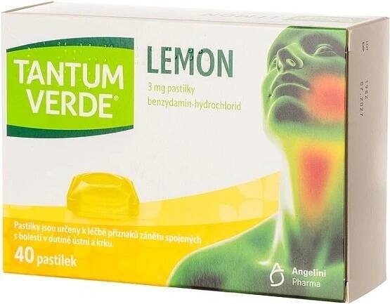 TANTUM VERDE LEMON ORM 3MG PAS 40