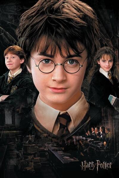 Umělecký tisk Harry Potter - Tajemná komnata