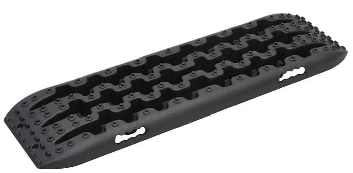vidaXL Vyprošťovací desky 2 ks černé 106 x 30,5 x 7 cm nylon