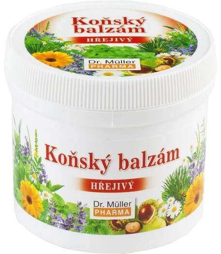 Dr. Müller Koňský balzám hřejivý balzám s hřejivým účinkem 250 ml