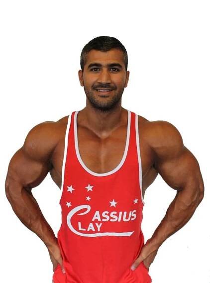 Fight Club Cassius Clay Red Tanktop
