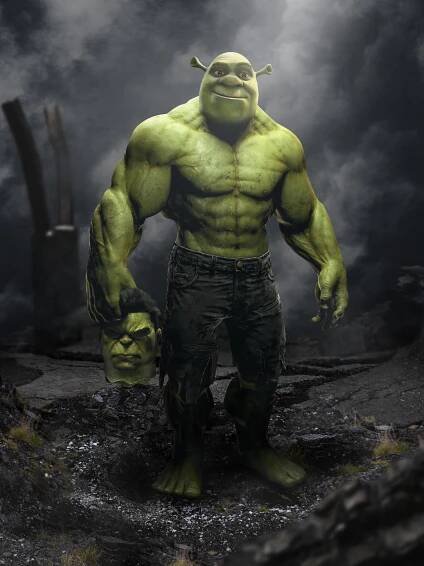 Hulk & Shrek