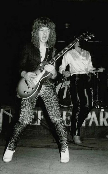 Steve Clark at Crookes in Sheffield, 1979.